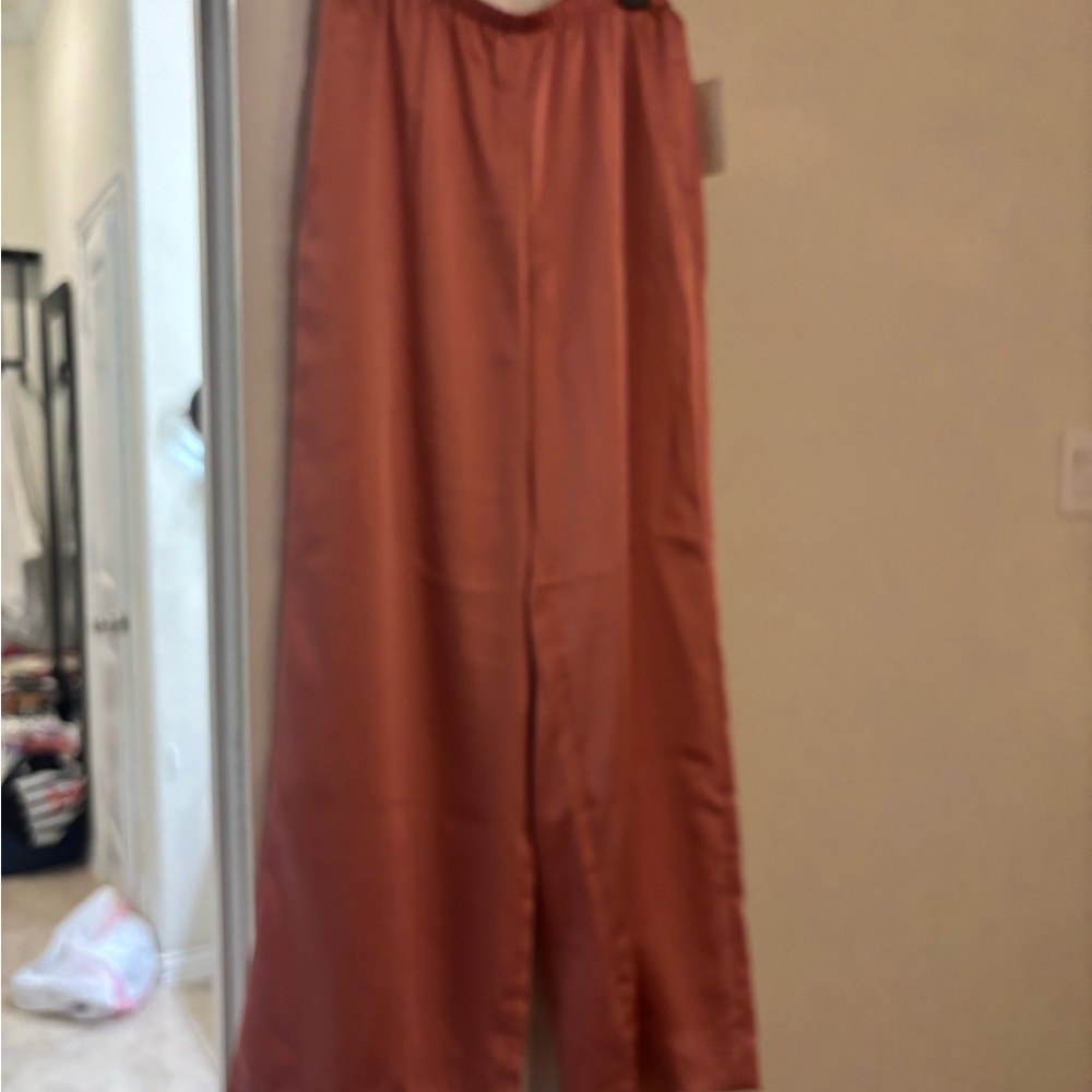 A New Day Peach Satin pants